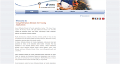 Desktop Screenshot of ifme.imerys.com